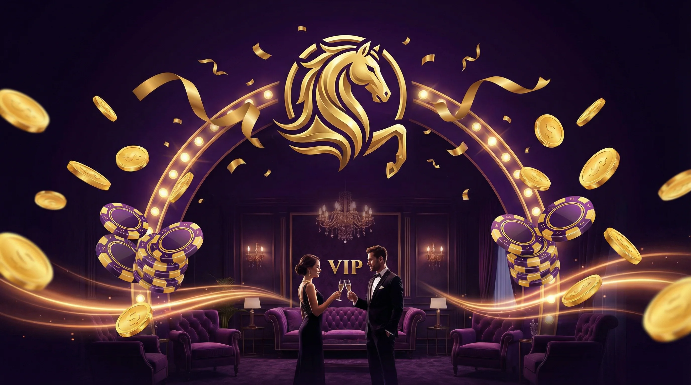 Promoção de boas-vindas mgmbet casino com bônus exclusivo e moedas douradas